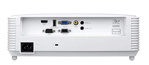 Optoma W309ST DLP 3D WXGA 3800 ANSI Lumens Desktop Projector 1280 x 800 Resolution HDMI VGA USB RS232 White