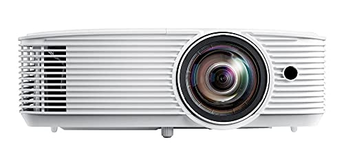 Optoma H117ST DLP 3D WXGA 1280 x 800 Resolution 3800 ANSI Lumens Standard Throw Data Projector White