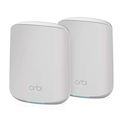 NETGEAR Orbi RBK352 - Wi-Fi system (router, extender) - up to 2,500 sq.ft - mesh - GigE - 802.11a/b/g/n/ac/ax - Dual Band
