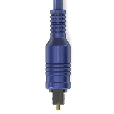 C2G Velocity - Digital audio cable (optical) - TOSLINK male to TOSLINK male - 0.5 m - fibre optic