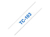 Tape/TC103 12mm BlueOnClear