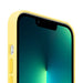 Apple - Back cover for mobile phone - with MagSafe - MagSafe compatibility - silicone - lemon zest - for iPhone 13 Pro Max