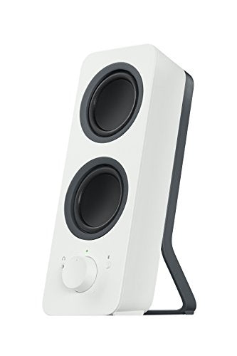 Logitech Z207 - Speakers - for PC - 2.0-channel - wireless - Bluetooth - 5 Watt (Total) - white