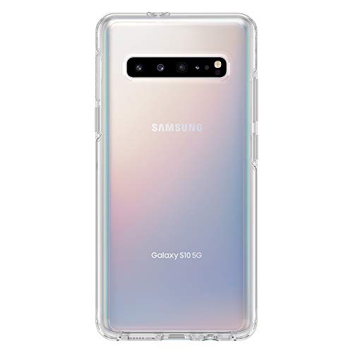 OtterBox Symmetry Series Clear - Back cover for mobile phone - polycarbonate, synthetic rubber - clear - for Samsung Galaxy S10, S10 5G