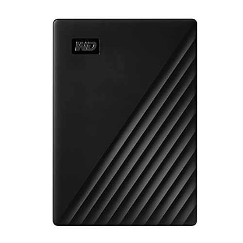WD My Passport WDBYVG0020BBK - Hard drive - encrypted - 2 TB - external (portable) - USB 3.2 Gen 1 - 256-bit AES - black