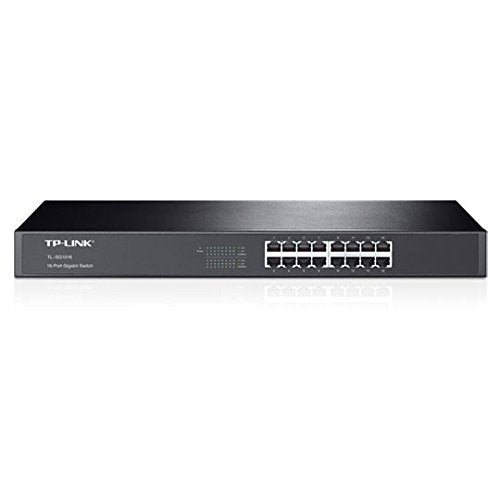 Best Value TP-LINK 16 Port 19 inch Rackmountable Gigabit Switch
