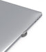 Compulocks MacBook Pro Touch Bar Lock Adapter (Cable Lock Not Included) - Security slot lock adapter - silver - for Apple MacBook Pro with Touch Bar 13.3" 4x Thunderbolt 3 (Late 2016, Mid 2017, Mid 2018, Mid 2019, Early 2020), MacBook Pro with Touch Bar 15.4" (Late 2016, Mid 2017, Mid 2018, Mid 2019)