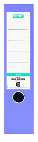Elba Smart Pro+ Lever Arch File A4 80mm Spine Polypropylene Purple 100202167