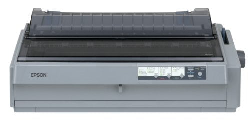 Epson LQ-2190, Dot Matrix Printers, Impact dot matrix, 136 columns, 24 Needles, RS-232 (optional), USB 2.0 Type B, Type B interface, Bidirectional parallel, Ethernet interface (100 Base-TX / 10 Base-T) (optional), 20,000 Hours, 400 Million Strokes/Wire, 128 kB included, Windows 2000, Windows 7, Windows 8, Windows 98, Windows Vista, Windows XP, Windows XP x64, Epson Status Monitor, Driver and utilities (CD), Main unit, Power cable, Ribbon, Setup guide, Software (CD), User manual (CD), Warranty do