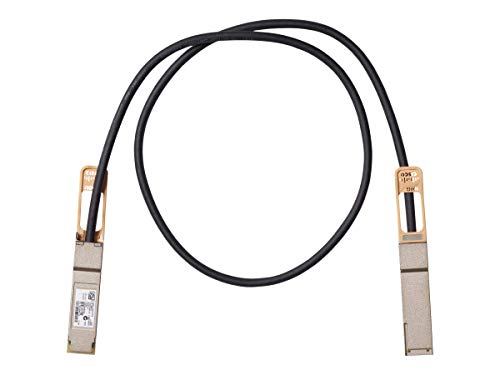 Cisco Copper Cable - 100GBase direct attach cable - QSFP (M) to QSFP (M) - 3 m - passive - for P/N: N9K-C93180YC-EX-24, N9K-C9336C-FX2-OR, NCS-55A1-24H-TRK, NCS-55A1-36H-SE-B