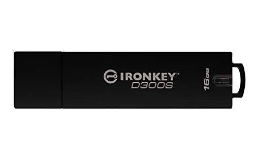IronKey D300S - USB flash drive - encrypted - 16 GB - USB 3.1 Gen 1 - FIPS 140-2 Level 3