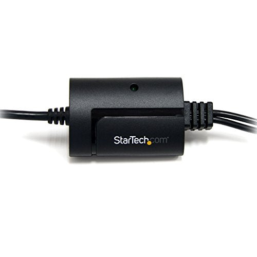 StarTech.com USB to Serial Adapter - 2 Port - COM Port Retention - FTDI - USB to RS232 Adapter Cable - USB to Serial Converter (ICUSB2322F)