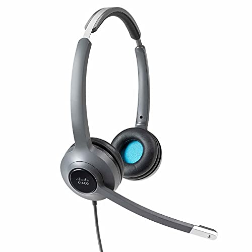 Cisco 522 Wired Dual - Headset - on-ear - wired - 3.5 mm jack