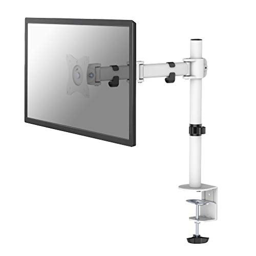 Neomounts by Newstar Select NM-D135 - Mounting kit - for LCD display (full-motion) - white - screen size: 10"-30" - clamp mountable, grommet, desk-mountable