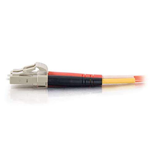 C2G Low-Smoke Zero-Halogen - Patch cable - LC multi-mode (M) to LC multi-mode (M) - 3 m - fibre optic - 62.5 / 125 micron - orange