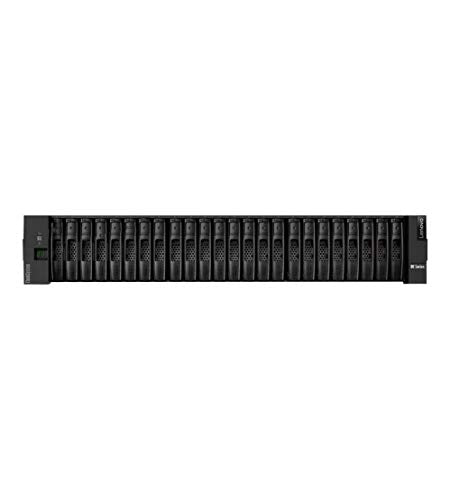 Lenovo ThinkSystem DE4000H Hybrid 2U24 SFF controller enclosure - Hard drive array - 24 bays (SAS-3) - 16Gb Fibre Channel, SAS 12Gb/s (external) - rack-mountable - 2U