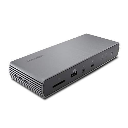 Kensington SD5700T Thunderbolt 4 Dual 4K Docking Station with 90W Power Delivery - Docking station - Thunderbolt 4 - 4 x Thunderbolt - GigE - Europe