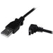 StarTech 2m Mini USB Cable A to Down Angle Mini B