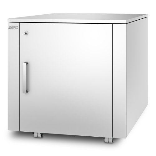 APC NetShelter CX Mini - Rack enclosure cabinet - white - 12U