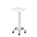NewStar Medical Mobile Stand for Laptop, Height Adjustable - Grey. Allows you to move your workplace between rooms and also get optimal positioning for both standing and seated users. The cart is easily height adjustable from 80 to 105 centimetres. Maximum 8kg combined weight - Newstar have over 20 years experience providing high quality mounts to suit a wide variety of needs, which include the mounting of screens, tablets, projectors, laptops and PCs.  One thing that remains the same across our
