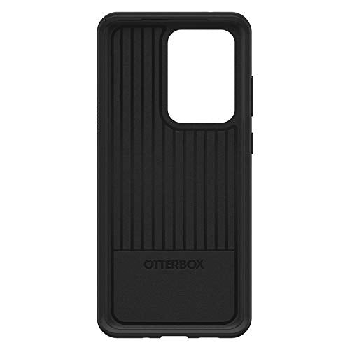 OtterBox Symmetry Series - Back cover for mobile phone - polycarbonate, synthetic rubber - black - for Samsung Galaxy S20 Ultra, S20 Ultra 5G
