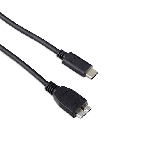 Targus - USB cable - USB-C (M) to Micro-USB Type B (M) - USB 3.0 - 3 A - 1 m - black - Europe - for Targus 2K, Universal 2k, Universal 4k