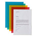 Best Value Deluxe Cut Back Folders A4 145 Micron - Assorted