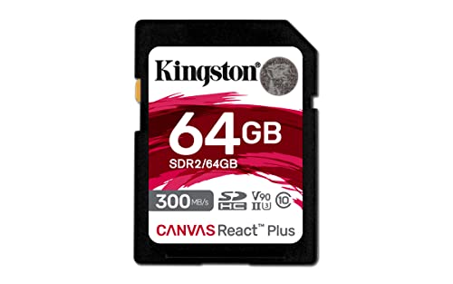64GB CanvasRctPls SDXC UHS-II 300R/260W