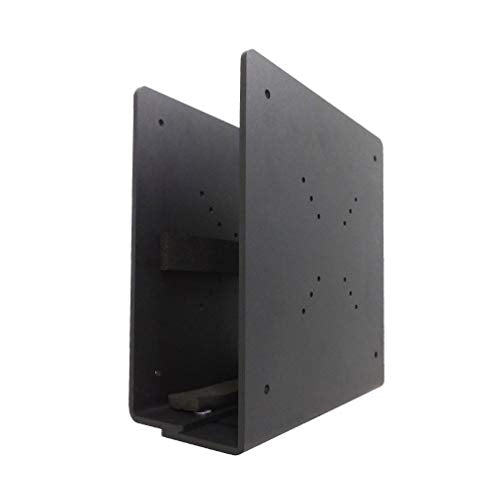Newstar Thin Client Holder (attach between monitor and mount) - Black. Stored between the monitor and the VESA mount and therefore doesnt use any valuable desk space. Suitable for thin client and small form factor PCs up to 50kg max weight.  - Mount suitable for VESA sizes: 50x50, 75x75, 100x100 and 200x200mm - Newstar have over 20 years experience providing high quality mounts to suit a wide variety of needs, which include the mounting of screens, tablets, projectors, laptops and PCs.  One thin
