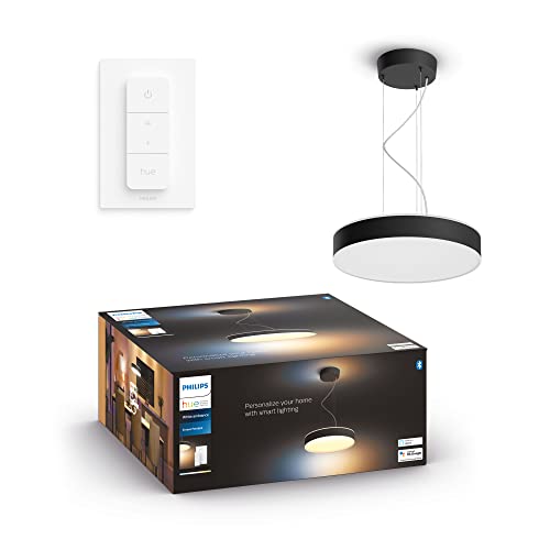 Philips Hue White ambiance Enrave - Pendant lamp - LED - 33.5 W - warm to cool white light - 2200-6500 K - black