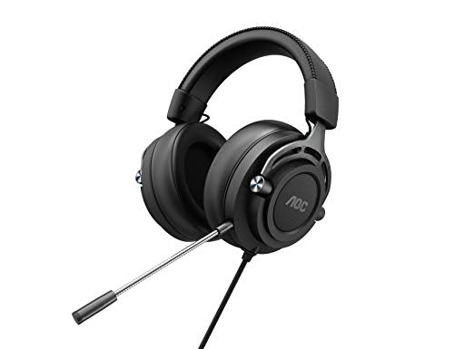 AOC Gaiming GH200 - Headset - on-ear - wired - 3.5 mm jack