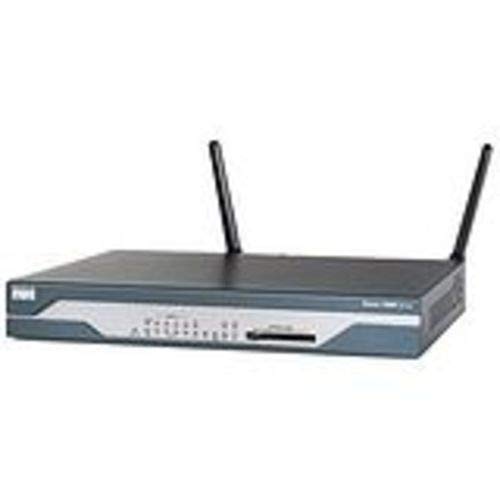 Cisco 1801 - Router - DSL modem - 8-port switch - WAN ports: 3 - refurbished