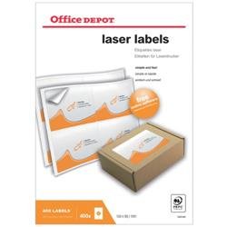 Best Value Laser Labels Rounded Corners 139 x 99.1 mm 4 Lables Per Sheet, 100 Sheets Per Pack