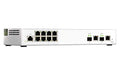 QNAP QSW-M2108R-2C - Switch - Managed - 8 x 2.5GBase-T + 2 x combo 10 Gigabit SFP+/RJ-45 - desktop, rack-mountable