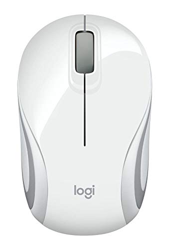 M187 White Rf Wireless 1000 Dpi Mouse