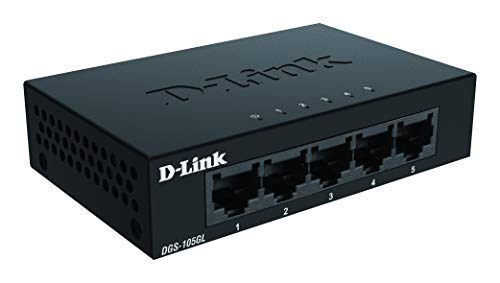 D-Link DGS 105GL - Switch - unmanaged - 5 x 10/100/1000 - desktop