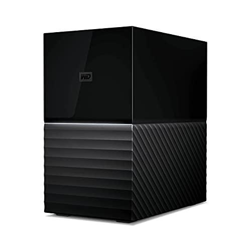 WD My Book Duo WDBFBE0240JBK - Hard drive array - 24 TB - 2 bays - HDD 12 TB x 2 - USB 3.1 Gen 1 (external)