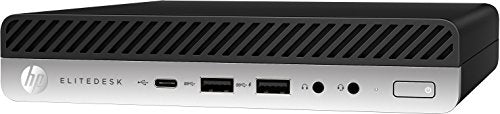 HP EliteDesk 705 G4 - Mini desktop - Ryzen 3 Pro 2200GE / 3.2 GHz - RAM 8 GB - SSD 256 GB - NVMe - Radeon Vega 8 - GigE - WLAN: 802.11a/b/g/n/ac, Bluetooth 5.0 - Win 10 Pro 64-bit - monitor: none - keyboard: UK