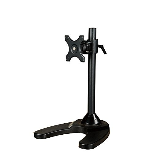 NewStar Tilt/Turn/Rotate Desk Stand for 10-30" Monitor Screen, Height Adjustable - Black - Stand for LCD display - black - screen size: 10"-30" - desktop