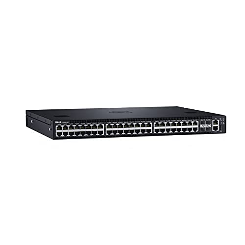 Dell Networking S3048-ON - Switch - L3 - Managed - 48 x 10/100/1000 + 4 x 10 Gigabit SFP+ - rack-mountable - with 1 year Return to Depot
