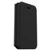 OtterBox Strada Series Via - Flip cover for mobile phone - polyurethane, polycarbonate - black night - slim design - for Apple iPhone 12 mini