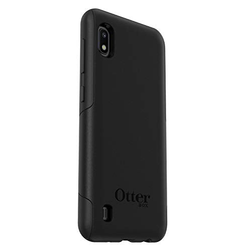 OtterBox Commuter Lite - Back cover for mobile phone - polycarbonate, synthetic rubber - black - for Samsung Galaxy A10