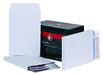 Best Value Plus Fabric C4 Prestige White 120gsm Gusset P&S Powertac Pocket Box of 100 Envelopes