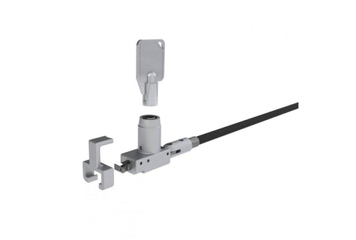 Compulocks Wedge Low Profile with Barrel Key - Security cable lock - black - for Dell Chromebook 13 3380, Inspiron 7547, Latitude 5285 2-in-1, 5289 2-In-1, Precision 3520