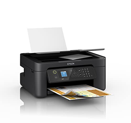 Epson WorkForce WF-2910DWF, Print, Scan, Copy, Fax  5,760 x 1,440 DPI, 33 pages/min Monochrome (plain paper 75 g/m2), 18 pages/min Colour (plain paper 75 g/m2. USB 2.0, Wireless LAN IEEE 802.11b/g/n, Wi-Fi Direct. Windows 7 Mac OS X