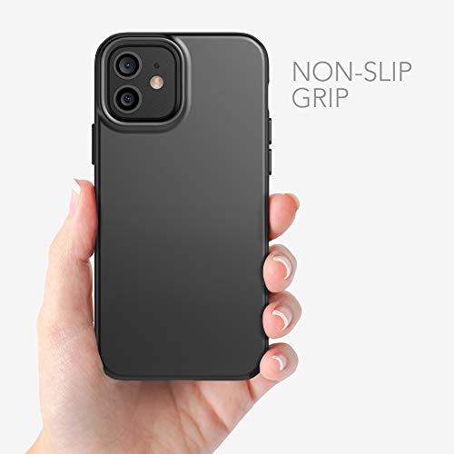 Tech21 Studio Colour Charcoal Black Apple iPhone 12 Pro Max Mobile Phone Case