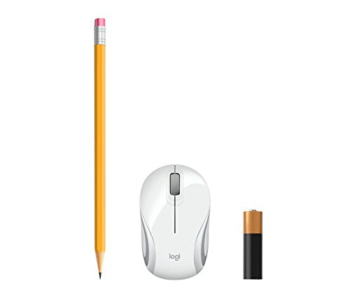 Logitech Wireless Mini Mouse M187 (White)