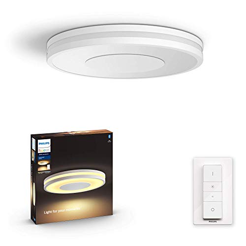 Philips Hue White ambiance Being - Ceiling lamp - LED - 22.5 W (equivalent 204 W) - class F - warm to cool white light - 2200-6500 K - white