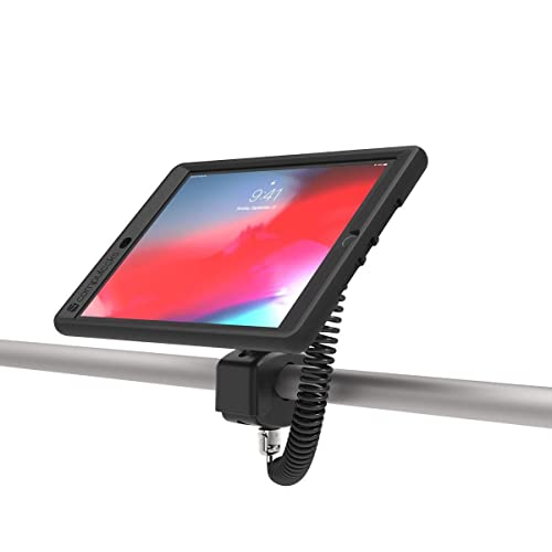 Compulocks Tablet Rail Mount - Tube mount for tablet, secure enclosure
