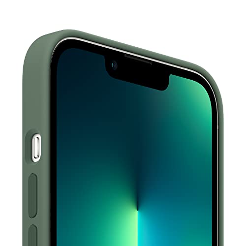 Apple - Back cover for mobile phone - with MagSafe - MagSafe compatibility - silicone - eucalyptus - for iPhone 13 Pro Max